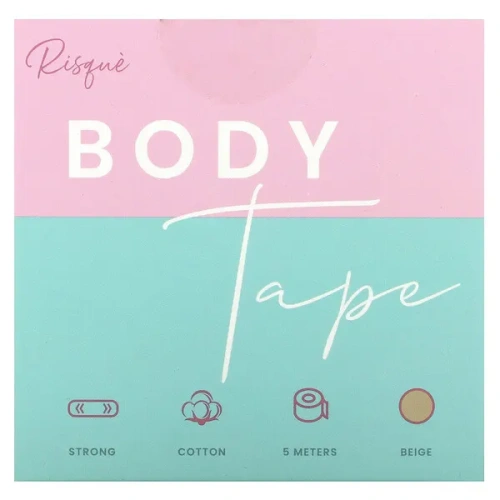 Risque, Body Tape, Beige, 1 Roll, 5 Meters