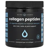 NutraChamps, Collagen Peptides with Digestive Enzymes for Maximum Absorption, Unflavored, 7.51 oz (213.1 g)