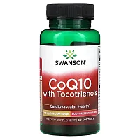 Swanson, CoQ10 with Tocotrienols, 200 mg, 60 Softgels