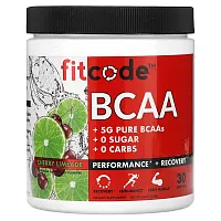 fitcode, BCAA, Cherry Limeade, 5 g, 8.8 oz (249 g)