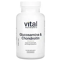 Vital Nutrients, Glucosamine &amp; Chondroitin, 120 Capsules