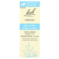 Bach, Original Flower Remedies, Vervain, 0.35 fl oz (10 ml)