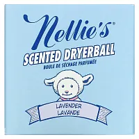 Nellie&#x27;s, Scented Wool Dryerball, Lavender, 1 Dryerball