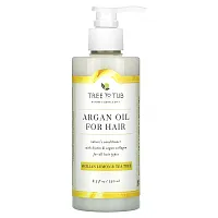 Tree To Tub, Argan Oil  For Hair Conditioner, For All Hair Types, Sicilian Lemon &amp; Tea Tree, 8.5 fl oz (250 ml)