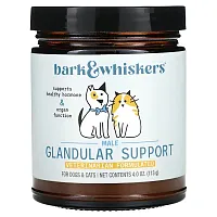 Dr. Mercola, Bark &amp; Whiskers, Male Glandular Support, For Dogs &amp; Cats, 4 oz (113 g)