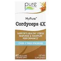 Pure Essence, MyPure, Cordyceps 4X, 60 Vegi-Caps