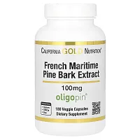 California Gold Nutrition, French Maritime Pine Bark Extract, Oligopin, 100 mg, 180 Veggie Capsules