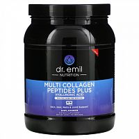 Dr. Emil Nutrition, Multi Collagen Peptides Plus, без добавок, 663 г