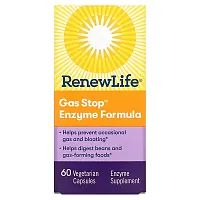 Renew Life, Gas Stop Enzyme Formula, 60 Vegetarian Capsules