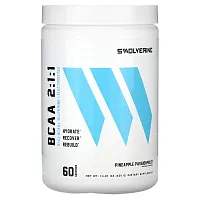 Swolverine, BCAA 2:1:1, Pineapple Passionfruit, 14.81 oz (420 g)