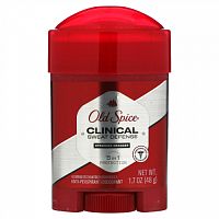 Old Spice, Clinical Sweat Defense, антиперспирант / дезодорант, для улучшения вкуса, 48 г (1,7 унции)