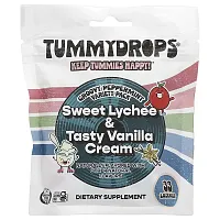 Tummydrops, Groovy Peppermint Variety Pack, Sweet Lychee &amp; Tasty Vanilla Cream , 33 Lozenges