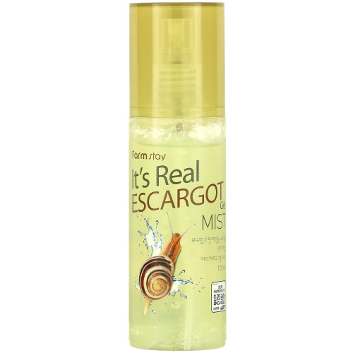 Farmstay, It's Real Escargot Gel Mist, 120 ml