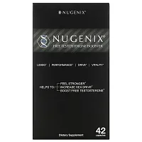 Nugenix, Добавка для повышения уровня тестостерона, 42 капсулы