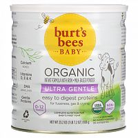 Burt's Bees, Baby, Органическая смесь для младенцев с железом, очень нежная, 0-12 месяцев, 23,2 унции (658 г)