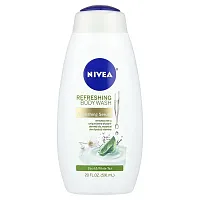 Nivea, Refreshing Body Wash, Basil &amp; White Tea, 20 fl oz (591 ml)