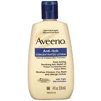 Aveeno, Active Naturals, противозудный концентрированный лосьон, 118 мл (4 жидк. унции)