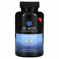 Dr. Emil Nutrition, 5-HTP Plus с кофактором B6, 60 капсул