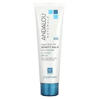 Andalou Naturals, Argan Stem Cell BB Benefit Balm, SPF 30, Un-Tinted, 2 fl oz (58 ml)