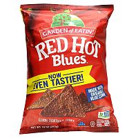 Garden of Eatin&#x27;, Corn Tortilla Chips, Red Hot Blues , 10 oz (283 g)