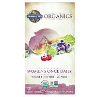 Garden of Life, MyKind Organics, Women&#x27;s Once Daily , 30 Vegan Tablets