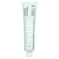 Davids Natural Toothpaste, Premium Toothpaste, Whitening + Antiplaque, Natural Peppermint, 5.25 oz (149 g)