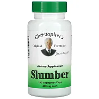 Christopher's Original Formulas, Slumber, 425 мг, 100 вегетарианских капсул