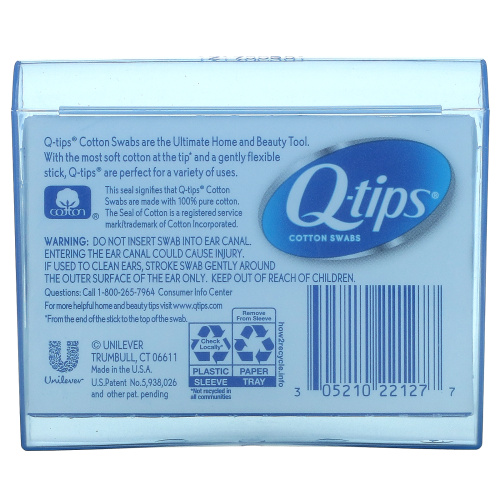 Q-tips, Cotton Swabs, On-The-Go, 30 Swabs фото 2