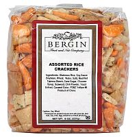 Bergin Fruit and Nut Company, Assorted Rice Crackers, 8 oz (227 g)