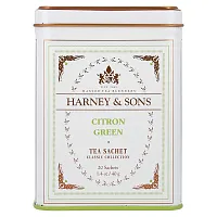 Harney &amp; Sons, Classic Collection, Citron Green Tea, 20 Sachets, 1.4 oz (40 g)