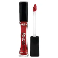 L&#x27;Oréal, Infallible, 8HR Pro Gloss, 315 Rebel Red, 0.21 fl oz (6.3 ml)