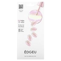 Edgeu, Perfect Gel Nail Wraps, ENA 139, молочно-розовый, набор из 16 полосок