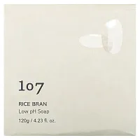 107 Beauty, Rice Bran, Low pH Bar Soap, 4.23 fl oz (120 g)