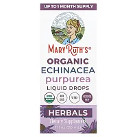 MaryRuth&#x27;s, Organic Echinacea Purpurea Liquid Drops, Alcohol Free, 1 fl oz (30 ml)