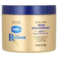 Vaseline, RadiantX, Deep Nourishment Body Cream, 10 oz (283 g)