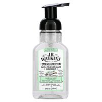 J R Watkins, Foaming Hand Soap, Vanilla Mint, 9 fl oz (266 ml)