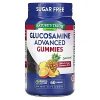 Nature&#x27;s Truth, Glucosamine Advanced Gummies, Orange Pineapple, 60 Gummies