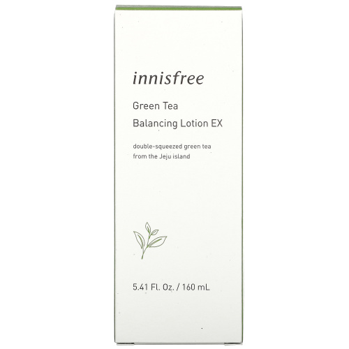 Innisfree, Балансирующий лосьон с экстрактом зеленого чая, 160 мл фото 2