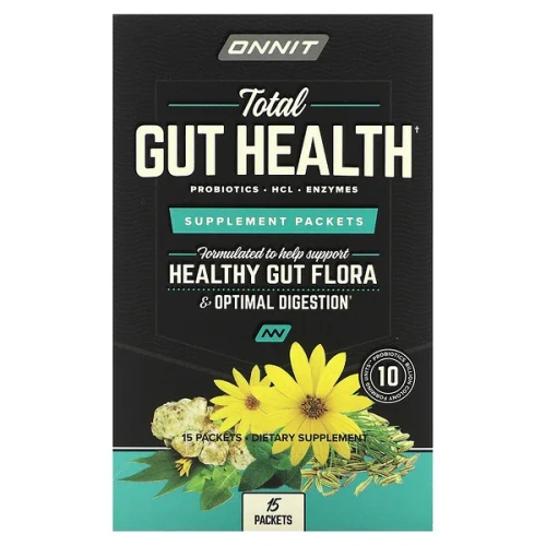 Onnit, Total Gut Health, Supplement Packets, 15 Packets