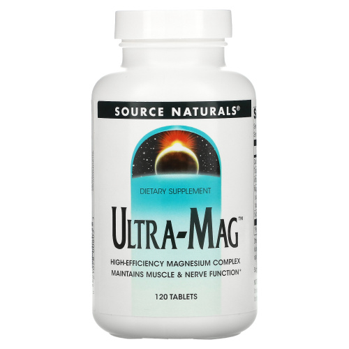 Source Naturals, Ultra-Mag, 120 таблеток