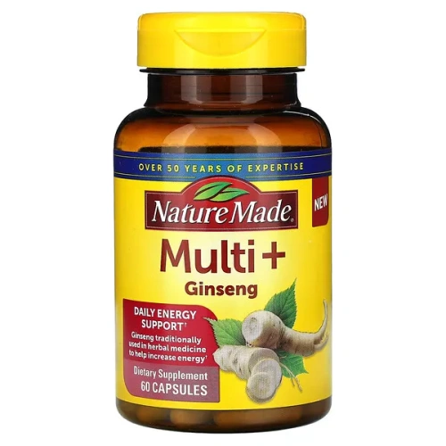 Nature Made, Multi + Ginseng, 60 Capsules