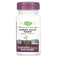 Nature&#x27;s Way, Horny Goat Weed, 500 mg, 60 Vegan Capsules