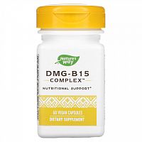 Nature's Way, DMG-B15 Complex, 60 Vegan Capsules