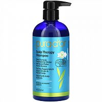 Pura D'or, Scalp Therapy Shampoo, шампунь для ухода за кожей головы, 473 мл (16 жидк. унций)