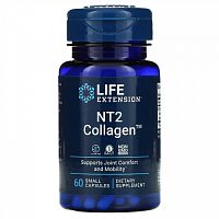 Life Extension, NT2 Collagen, 60 маленьких капсул