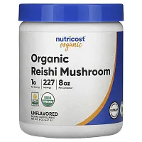 Nutricost, Organic Reishi Mushroom, Unflavored, 8 oz (227 g)