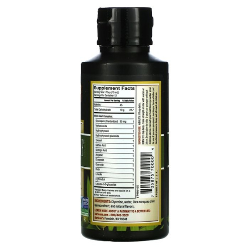 Barlean's, Olive Leaf Complex, Peppermint, 8 oz ( 227 g) фото 2