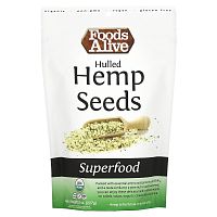 Foods Alive, Superfoods, семена органической шелухи, 227 г (8 унций)