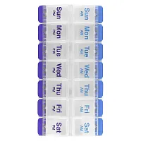 Ezy Dose, Weekly AM/PM with Push Buttons Pill Planner, XL, 1 Count