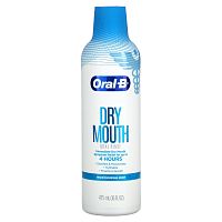 Oral-B, Ополаскиватель для полости рта Dry Mouth, увлажняющая мята, 475 мл (16 жидк. Унций)